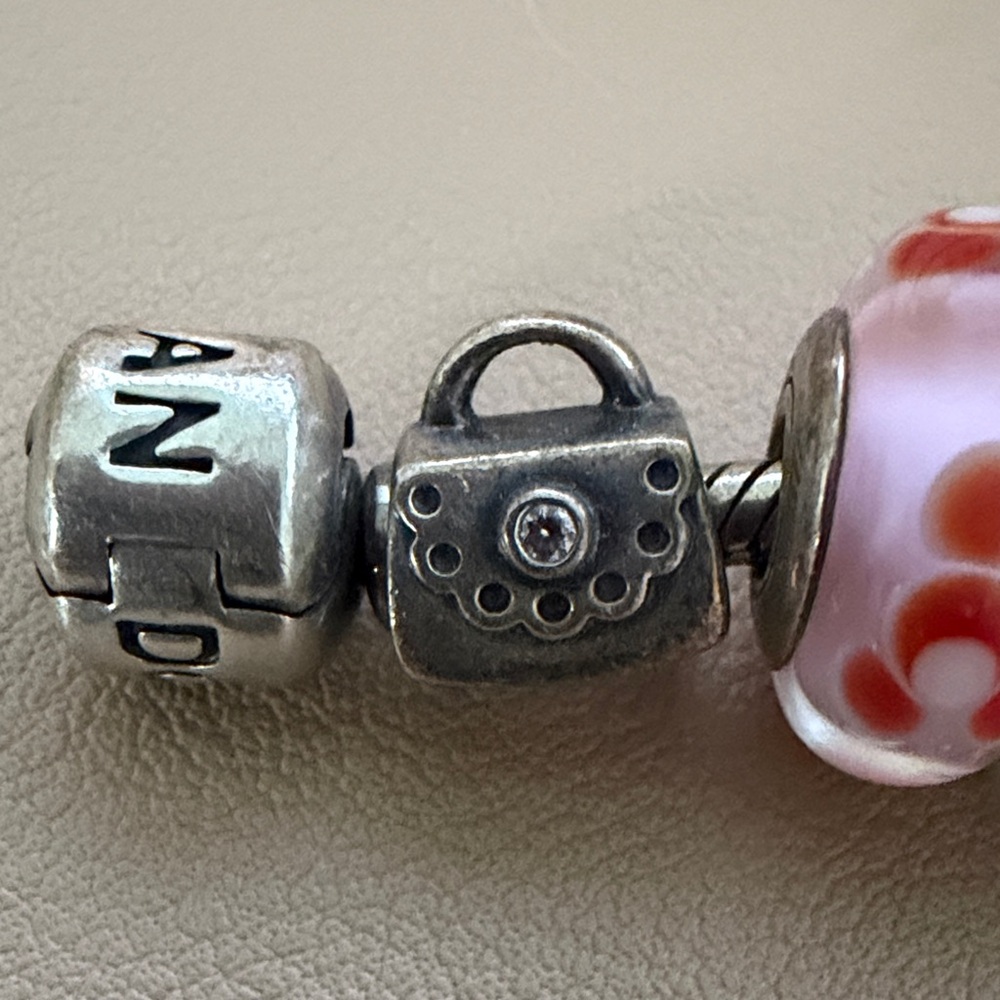 Pandora purse charm